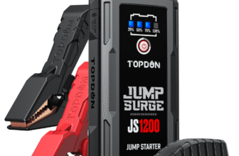 Baterie multifuntionala pentru pornirea masinii, 10000mAh, 1200A, TOPDON JS1200