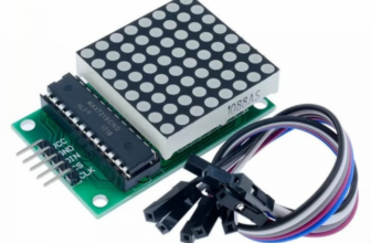 Modul matrice LED 8×8, rosie, 5V, MAX7219