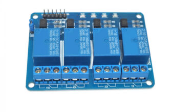 Modul releu 4 canale cu optocuplor, 5V Low Level