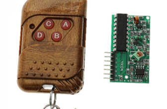 Telecomanda RF cu 4 canale 315 GHz si modul receptor YK-04