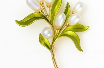 Brosa Margaritar cu Perle Naturale