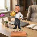 Caricatura pentru Chef – Statueta Personalizata tip Trofeu