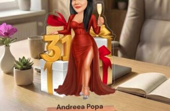 Caricatura Aniversare – Statueta Personalizata tip Trofeu