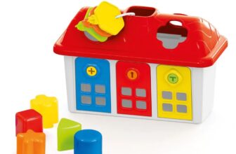 Casuta cu forme de sortare Dolu Happy House 8 piese