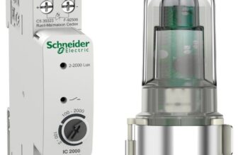 Intrerupator crepuscular IC2000+celula exterioara Schneider CCT15369