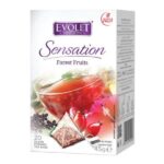 Ceai cu Fructe de Padure – Vedda Evolet Sensation Forest Fruits, 20 plicuri x 2.25 g