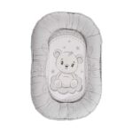 Cuib pentru bebelusi 92 x 58 cm Lorelli Ursulet Gri