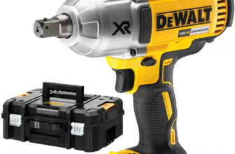 Masina de insurubat cu impact, cuplu ridicat Dewalt DCF899NT, compatibila cu acumulatori Li-Ion 18V, cuplu maxim 950Nm, valiza de transport