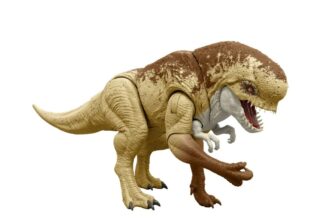 Dinozaur interactiv cu sunete Distortus Rex Rumble and Rampage Jurassic World 50 cm