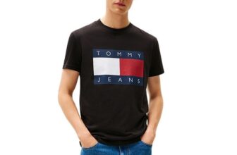 Tricou Tommy Hilfiger TJM REG BIG FLAG SS TEE EXT