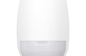 Detector PIR dubla tehnologie, cablat, Hikvision DS-PDD12-EG2, imunitate la animale