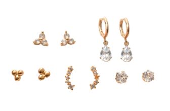 Cercei ALDO aurii, LIONADE 972, din metal