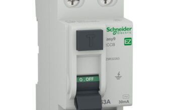 Intrerupator diferential RCCB Easy9 2P 63A/30mA tip AC Schneider EZ9R32263