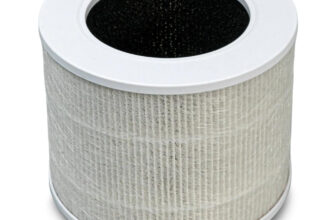 filtru purificator de aer levoit core mini, 3 in 1, prefiltru, filtru true hepa, filtru de carbon activ