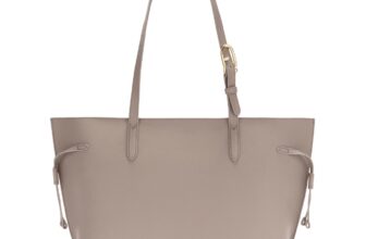 Ava m tote bag linen + urban gray