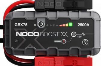 Robot Pornire Auto Noco Boost GBX75, Jump Starter Auto 12V Portabil, Curent Pornire 2500A Litiu-Ion