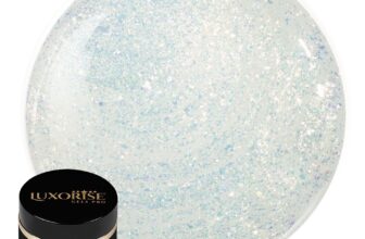 Gel UV Constructie Unghii RevoFlex Fairytale Shine LUXORISE 15ml, Whispering Waves