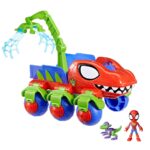 HASBRO Spidey si Prietenii lui Uimitori – Dinocamion cu Plase si Figurine