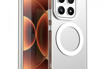 Husa MagSafe pentru Xiaomi 17, Techsuit, CandyCase, Alba