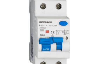 Intrerupator automat diferential, 1P+N, 6kA, B 20A, 30mA, tip A, SCHRACK AK668620