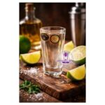 KATHRENE Set 6 pahare cristal Bohemia tuica 50 ml