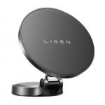 Lisen Incarcator Auto Wireless Lisen, 15W, 1.67A, Negru