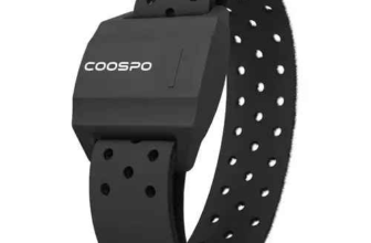 Monitor Ritm Cardiac COOSPO HW706 Bluetooth ANT+, Bratara Brat, Waterproof IP67, Compatibil Garmin Wahoo