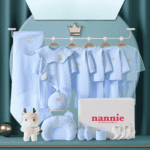Hăinuțe Cadou Bebe Set Blue S 18 Piese Crown – 0-3 luni