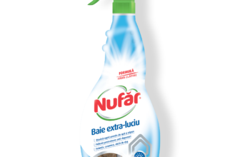 Nufăr Soluție Baie Extra-luciu, Curăță și Oferă Strălucire Fără Clătire, Fără Pete, 500 Ml