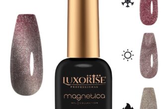 Oja Semipermanenta LUXORISE MAGNETICA – ThermoCharm, Wine Whisper 10ml