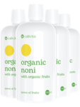 Pachet Organic Noni 3+1 (4 x 946 ml) 4 flacoane de suc de noni certificat organic