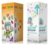 Pachet Sirop imunitate copii cu beta glucan + Sirop multivitamine copii cu inulina