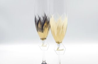 Pahare miri sau nasi ivoire. negru si auriu