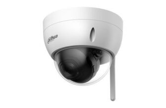 Camera de supraveghere IP WiFi Dome, 4 MP, IR 30 m, Lentila 2.8 mm, slot card, Dahua IPC-HDBW1430DE-SW-0280B