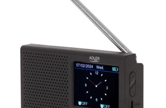 radio portabil cu ceas ad 1198 adler