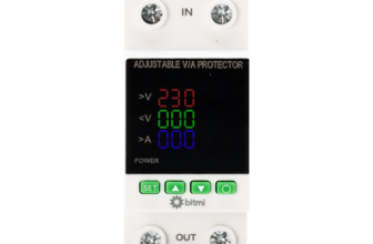 Releu de protectie la tensiune si curent pentru AC DC 1-63A, Bitmi 11855
