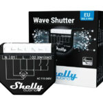 releu inteligent shelly qubino wave 2pm cu contor de putere, z-wave