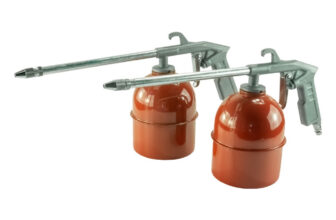 set 2 pistoale pneumatice pentru pulverizare ulei, 10 bar, 1/4″, 900 ml