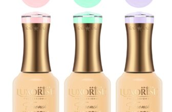 Set 3 Oje Semipermanente LUXORISE French Collection – Parisian Spring