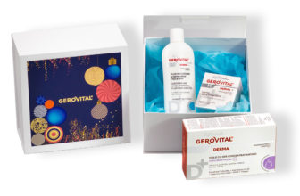 Set Cadou Dermatocosmetice Gerovital H3 Derma+: Cremă Activ Hidratantă 24h, Fiole Cu Ser Concentrat Antirid 6% și Fluid Demachiere