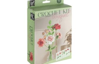 Set de tricotat flori Grafix