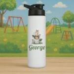 Sticla de apa personalizata safari