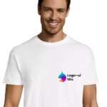 Tricou personalizat cu logo mic in piept