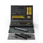 Trusa surubelnita electrica de precizie cu acumulator plus accesorii pentru telefoane mobile E1 NEX Fanttik E1NEXWorkstation, 85 piese