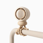 ventilator portabil pentru carucior jisulife, life 2, autonomie 2-11.5h, baterie 4000mah, 5 viteze, incarcare rapida, bej