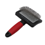 Perie Slicker WOW Grooming cu pin lungi din inox