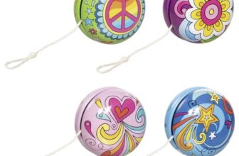 Yo-yo colorat din metal