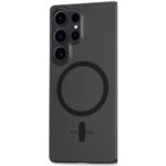 Carcasa TECH-PROTECT MagSlim MagSafe compatibila cu Samsung Galaxy S25 Ultra Matte Black