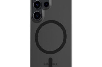 Carcasa TECH-PROTECT MagSlim MagSafe compatibila cu Samsung Galaxy S25 Ultra Matte Black