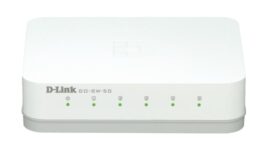 Switch cu 5 porturi 10 Gbps 2000 MAC D-Link – GO-SW-5G